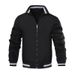 Autumn And Winter New Solid Color Cardigan Casual Men's Jacket_desvips.com
