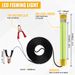 50W Green LED Submersible Underwater Fishing Light Crappie Shad Boat Night Fishing Finder Lamp Deep Drop Light 5M Cable_desvips.com