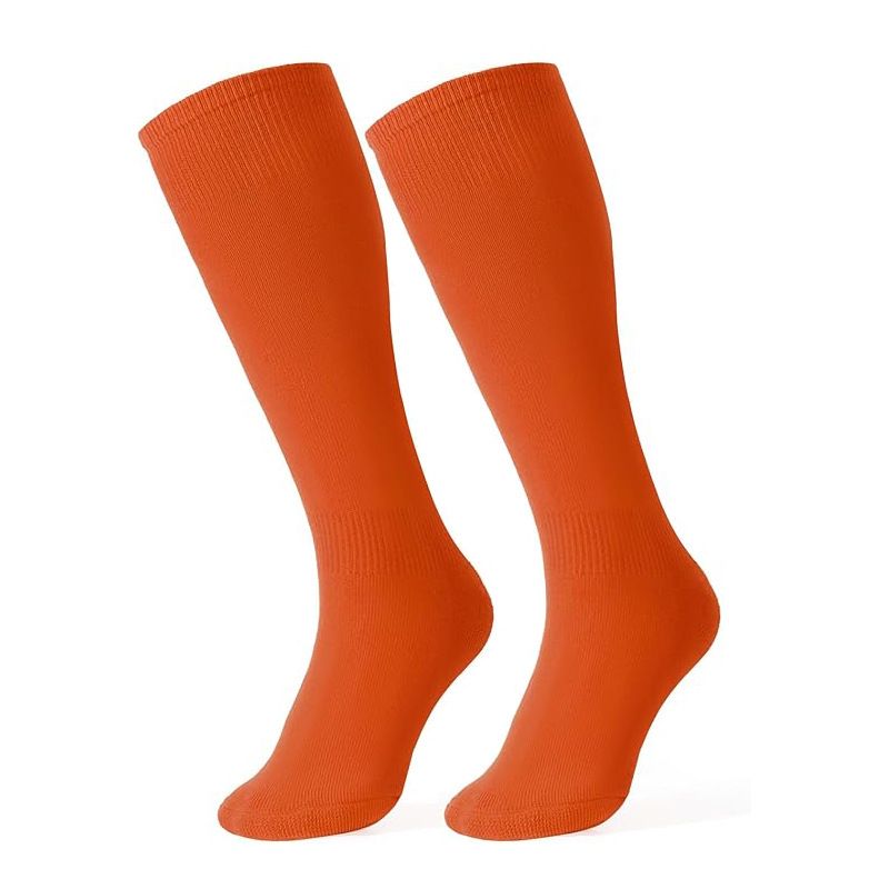 Softball Long Socks For Students Non-Slip Over The Knee Terry Cloth Sports Training Baseball Socks Shock Absorbing Smooth Board_desvips.com