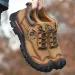 Outdoor Camping Hiking Men Genuine Leather Sports Sneakers Man Travel Casual Shoes Leisure Walking Climbing Mens Foot_desvips.com