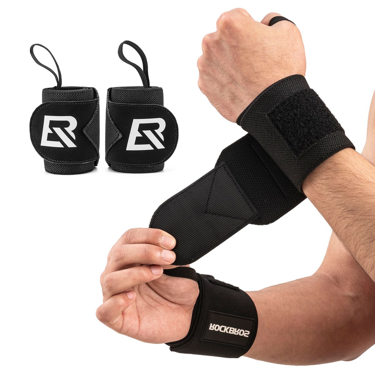 ROCKBROS Wrist Bandage Wrist Protection Wrist 1 Pair Fitness Bandage_desvips.com