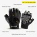 Sports Fitness Men And Women Weightlifting Breathable Non-Slip Silicone Half-Finger Cycling Gloves_desvips.com
