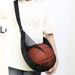 Gym Crossbody Backpack Single Shoulder Sports Training Large Capacity Breathable Storage For Balls Volleyball Football_desvips.com