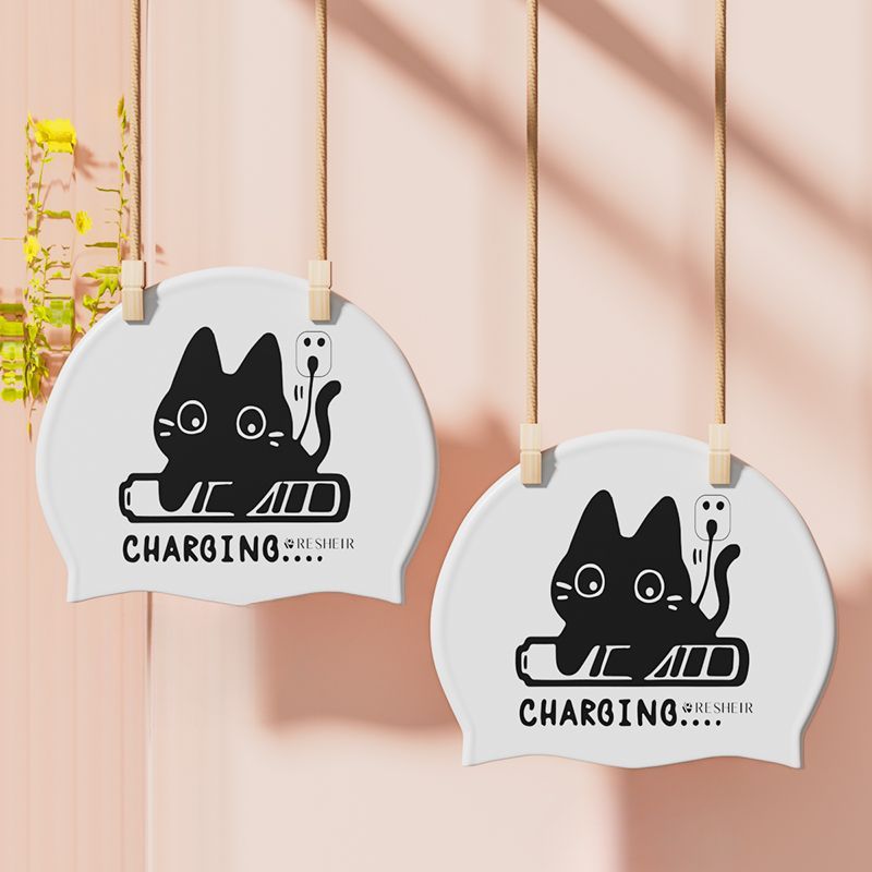 Cap For Men And Women, Silicone, Non-Tightening, Long Hair, Comfortable, Waterproof, Ear Protection, Adult Large Head_desvips.com