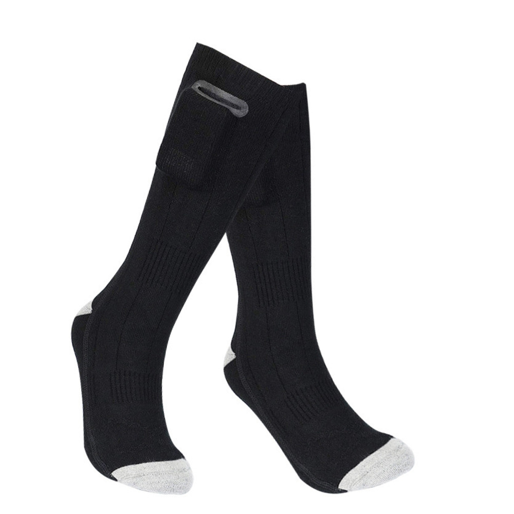 AMZ Hot-Selling Electric Thermal Heating Outdoor Ski Heated Socks_desvips.com