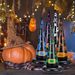 Inflatable Witch Hat Ring Toss Game Halloween Party Activity With 3 PVC Hats Hoops Spooky Fun For Kids Adults_desvips.com