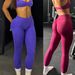No Logo Leggings Women High Waist Seamless Sports Yoga Pants Scrunch Butt Tights Fitness Gym Clothing_desvips.com