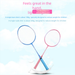 Children's Special Badminton Ultra-light 3-12 Years Old Elementary School Students Kindergarten Parent-child Family Set_desvips.com