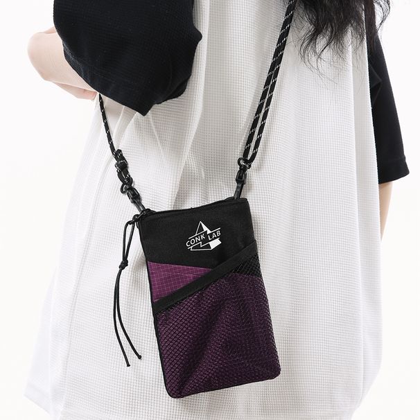 Outdoor Travel Leisure Multifunctional Mini Coin Purse Hanging Neck Mobile Phone Storage Portable Crossbody Small Bag_desvips.com