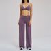2PCS Suit Women' Trackuit Yoga Set Gym Wear Sexy Sport Bra Flared Legging Set Fitne Outfit Female Workout_desvips.com