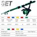 Ultra Short Rod Set, Compatible With 1.8m And 2.1m Fishing Rod Sets For Adults An Childred_desvips.com