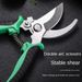 Pruner Garden Scissors Professional Branch Trimming Vegetable Fruit Tree Sharp Pruning Shears Household Gardening Shear Scissor_desvips.com