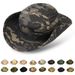 Men's Summer Sun Hat, Hiking Sunshade Fisherman Hat, Sports Outdoor Cycling Sunscreen Cap, Camo Hat_desvips.com