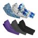 Summer Sunshade High Elastic Ice Silk Arm Sleeves UV Protection Straight Cut Sun Protection Quick Drying Breathable Outdoor Cycling_desvips.com