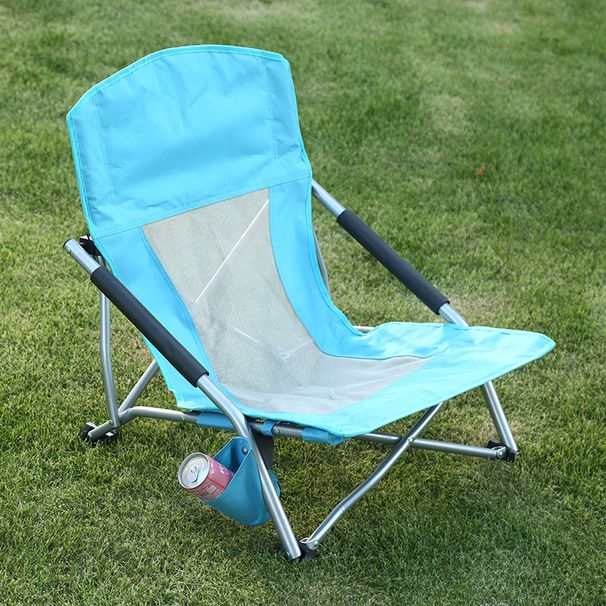 Outdoor Leisure Recliner Camping Folding Beach Portable Travel High-Back Fishing Chair_desvips.com