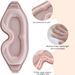 Cross-Border 3D Blocking Eye Mask, Three-Dimensional Cutting, Non-Pressing On Eyeballs, Full Light Blocking, Adjustable,_desvips.com