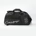 New Multifunctional Functional Style Gym Bag, Shoulder Crossbody Handheld Three-in-One Black Sports Breathable Canvas_desvips.com