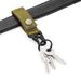 Tactical Nylon Molle Webbing Backpack Hanging Keychain Hook With Metal Snap Key Ring Holder_desvips.com