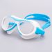 Children's swimming racing goggles Electroplated anti-fog silicone comfortable headwear swimming glasses for men and women_desvips.com