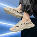 2025 Summer New Men's Outdoor Clog Sandals With Cushioning Effect, Closed-Toe Water Shoes, Beach Slippers_desvips.com