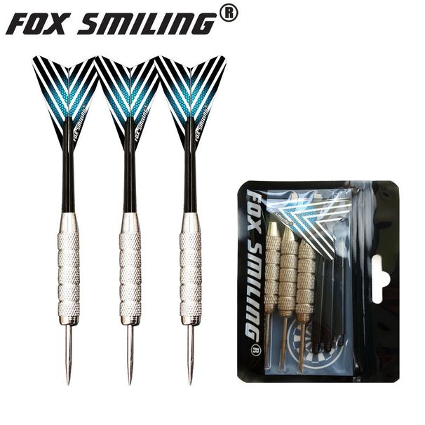 Fox Smiling 3pcs 22g Professional Steel Tip Darts_desvips.com