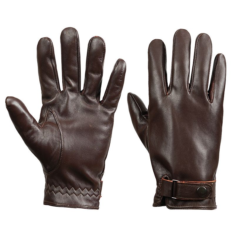 Factory Cross-Border Wholesale New Warm Outdoor Fashion Cycling Women Men Leather Gloves Same Style_desvips.com