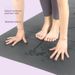 PU Natural Rubber Non-Slip Luxury Fitness 5MM Yoga Studio High-End Sports Mat Factory Direct Sale_desvips.com