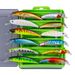 12/pcs/box Minnow Fishing Lures Kit With Box Bass Fishing Artificial Bait Set For Fishing Tackle JerkBait Bass Pike_desvips.com