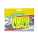 Smooth Surface Explosive Fishing Two Color T Tail Lure Bait 3D Fish Eye Soft Bait Cockroach Sea Bass Freshwater Sea Fishing Bait 10 Per Bag_desvips.com