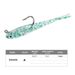 Lead Head Soft 7cm 5g Fork Tail Small Gray Simulation Bait Warble Mouth Mandarin Fish Bass Bionic Fishing Lure_desvips.com
