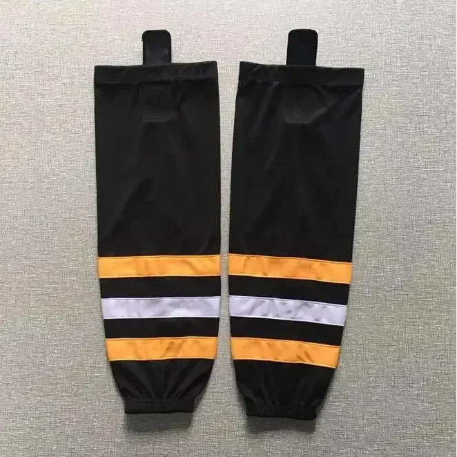1 Pair Multiple Colors Knit Ice 100% Polyester Team Training Practice Socks Hockey Equipment Sports Sock_desvips.com