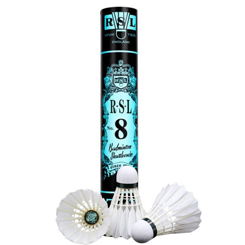 Yashilong Badminton No. Club Competition Training Stable Flight Durable Duck Feather Ball RSL Asia 8_desvips.com