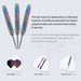 Cyeelife 25g Colorful Copper Steel Tip Darts Professional Heavy Duty Dart Set With Flights & Shafts For Adults -_desvips.com