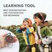 Hiking Survival, Wilderness Compass For Kids- Magnetic Gear Set Navigation Map- Backpacking Camping Hunting Survival_desvips.com