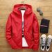 2026 Men's Fashion Windproof Zipper Hooded Jacket Casual Outdoor Sportswear For Streetwear Running And Daily Comfortable_desvips.com