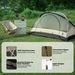 Qunature Camping Tent For 2 People Backpack Tent Waterproof Tent With X-structure_desvips.com