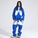 2425 One-Piece Ski Suit Set Women Men, Professional Waterproof Warm Top Pants For Snowboarding And Skiing_desvips.com