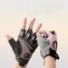 Fitness Women, Exercise Gloves For Weightlifting, Pull-Up Bar Training, Wear-Resistant, Anti-Callus, Non-Slip, Cycling_desvips.com