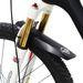 Mountain Mudguard Downhill Bike Carbon Fiber Pattern Mud Tile MUDGUARD Bicycle Accessories_desvips.com