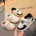 Toddler Little Kids Fashion Design Walking Sneakers White Non-slip Casual Happysteps Boys Girls Outdoor Board Shoes_desvips.com