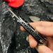 New Flash Damascus Steel Folding Portable Pocket Household Fruit Knife_desvips.com
