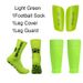 Sports & Outdoor Three Piece Combination Sports Socks Football Socks Mid Tube Glue Non Slip Socks Calf Socks Leg Guards Training_desvips.com