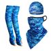 Extended Thumb-Exposing Sleeves Summer Outdoor Cycling Ice Silk Cap Sports Sun Protection Ear-Hanging Triangle Scarf_desvips.com
