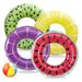 Inflatable Fruit Swim Ring Children Adult Summer Beach Party Decoration New Beach Ball_desvips.com