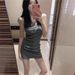 Square-neck Tank For Women, 2025 Summer New Pure And Alluring, Sporty Style, Strapless, Sleeveless, Bodycon Dress_desvips.com