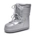 Waterproof & Slip-Resistant Winter Boots For Women & Men - Lightweight Thermal Snow Boots With Faux Fur Lining - Casual Low-Cut Rubber Sole Shoes_desvips.com