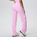 High Waisted Bare Skin Feel Tight Yoga Pants Hip Lifting Straight Leg Loose Fitting Slimming Outdoor Sports Running Fitness Long Pants_desvips.com