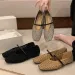 Luxury Sandal Business Formal Stylish Fashion French Square Toe Women Mary Jane Flats Casual Designer Comfortable_desvips.com