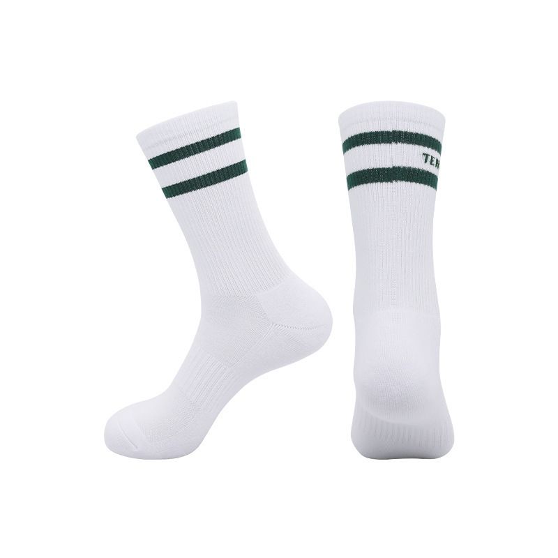 Manufacturer Of Autumn And Winter Professional Tennis Thickened Towel-soled Sports Mid-calf Socks, Breathable, Non-slip,_desvips.com