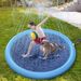Pet Pool Outdoor Thick Non Slip Pet Water Spray Mat Dog Game Water Pet Water Spray Mat_desvips.com